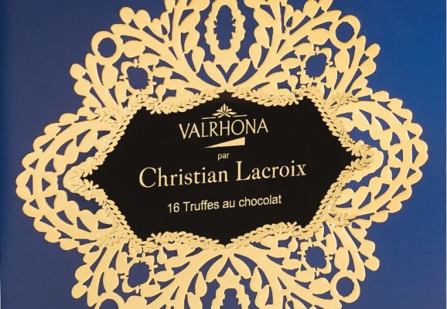 Christian Lacroix pour Valrhona – des chocolats haute-couture