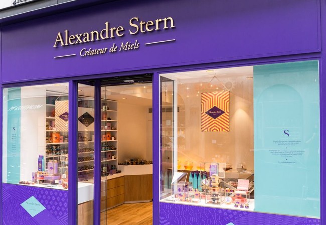 Alexandre Stern – créateur de miels – boutique Paris 8