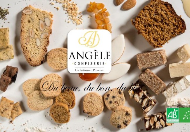 Angèle Confiserie – biscuits, nougats et calissons BIO – artisan provençal