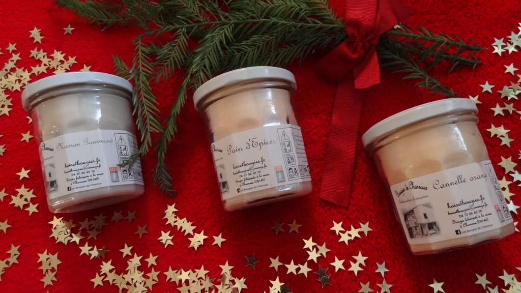 Les Bougies de Charroux collection de Noël Paris Frivole