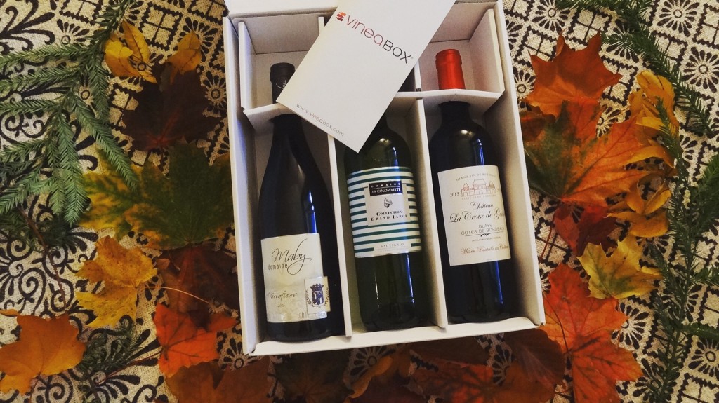 Vineabox - coffret de 3 bouteilles par mois - calendrier de l'avent du vin