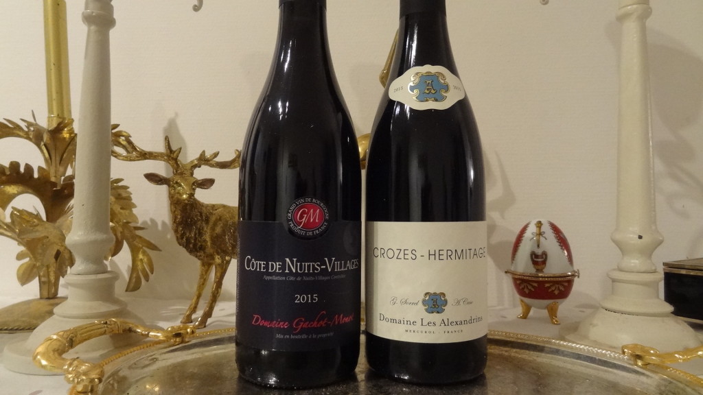 Des vins rouges d'exception  - Côte de Nuits-Villages et Crozes-Hermitage