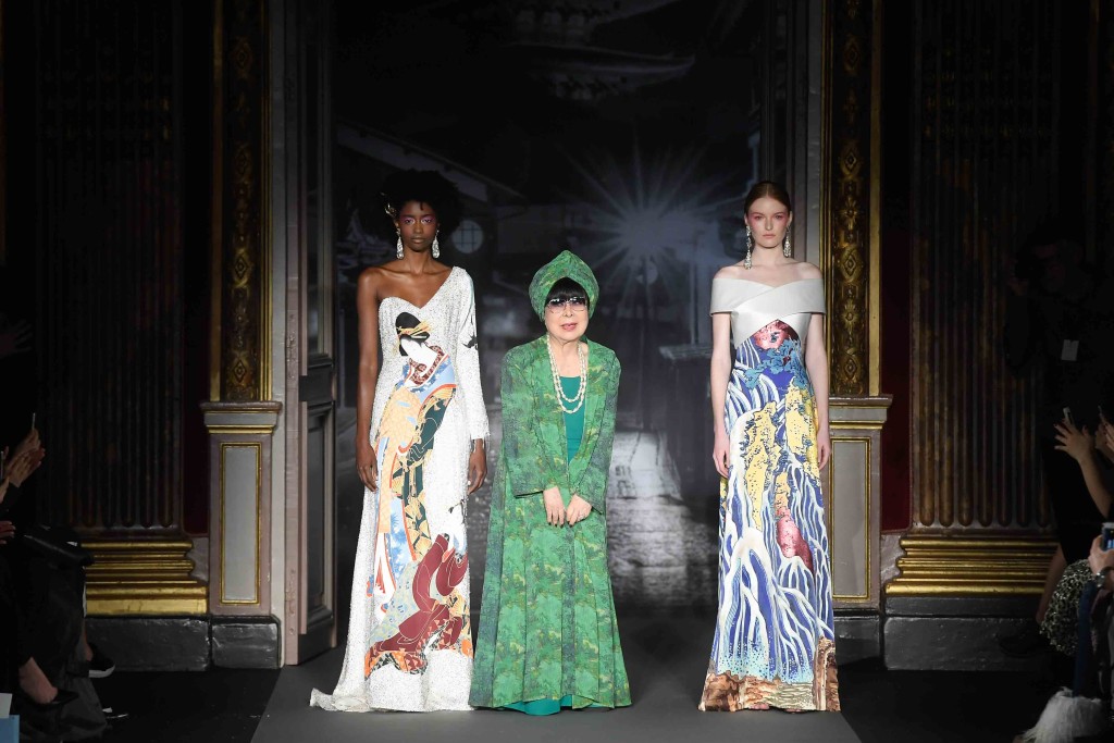 Yumi Katsura - Paris Fashion Week - collection couture printemps été 2018