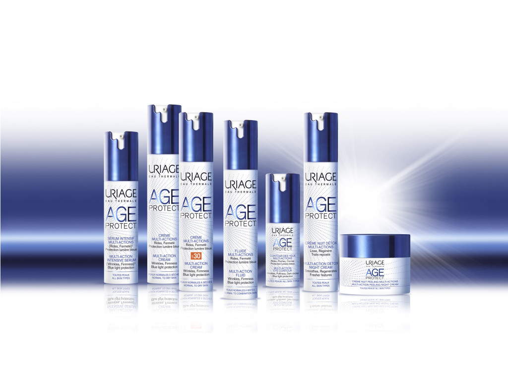 Uriage - Innovation anti-âge - Age Protect - soins anti lumière bleue