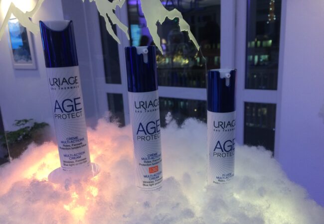Uriage – Innovation anti-âge – Age Protect – soins anti lumière bleue