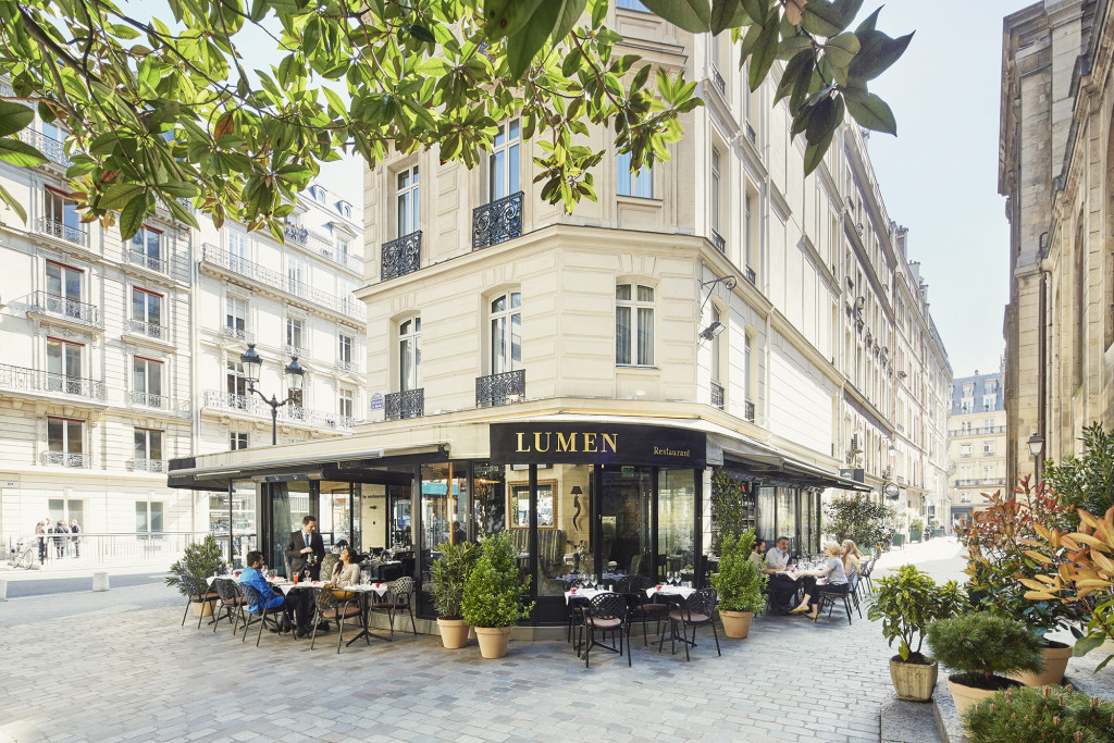 Le Lumen - un jardin d'hiver au coeur de Paris - gastronomie de haute voltige