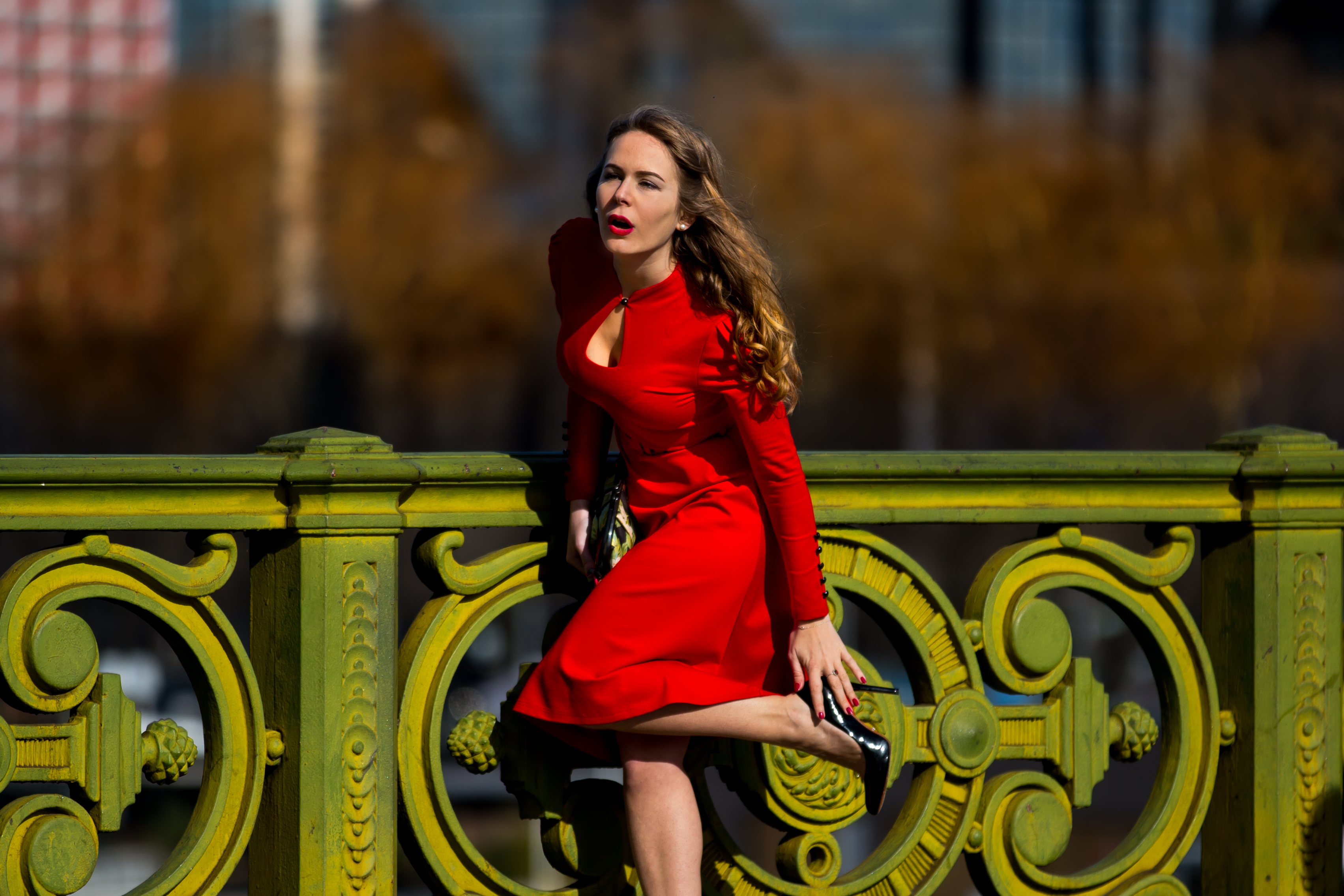 TopVintage – une robe année 50 flamboyante – un look de pin-up – Paris