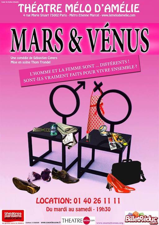 Mars & Vénus - un spectacle drôlissime sur la vie de couple