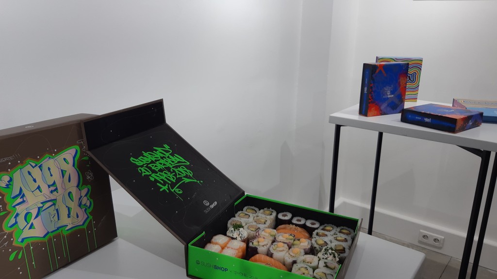 Sushi Shop - box en édition limitée pour les 20 ans de l'enseigne - street art
