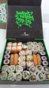 Sushi Shop - box en édition limitée pour les 20 ans de l'enseigne - street art