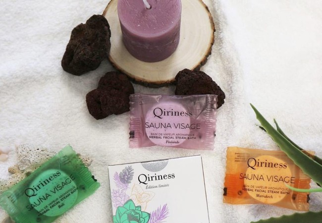 Qiriness – sauna visage – bain de vapeur aromatique