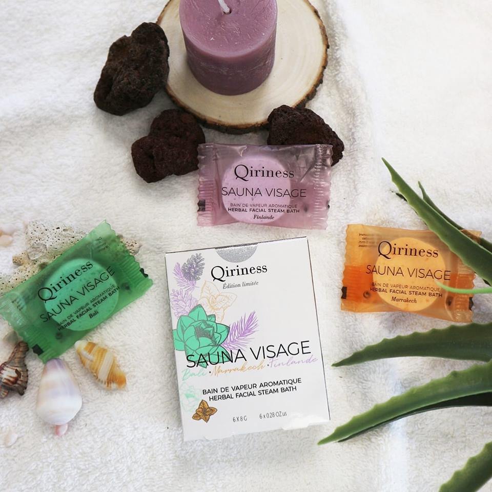 Qiriness - sauna visage - bain de vapeur aromatique