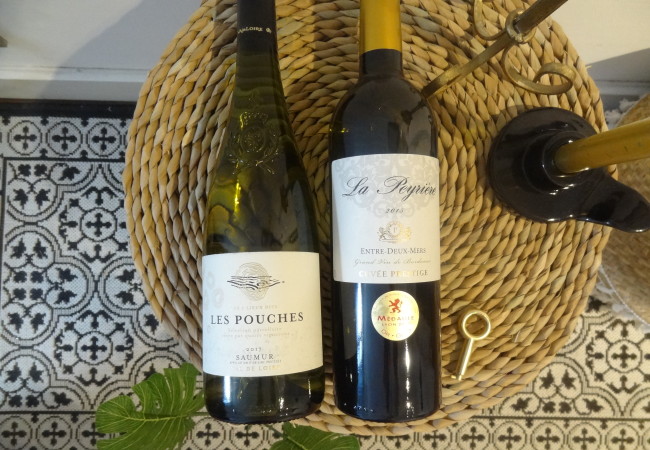 Vins blancs festifs – Grand vin de Bordeaux et Saumur