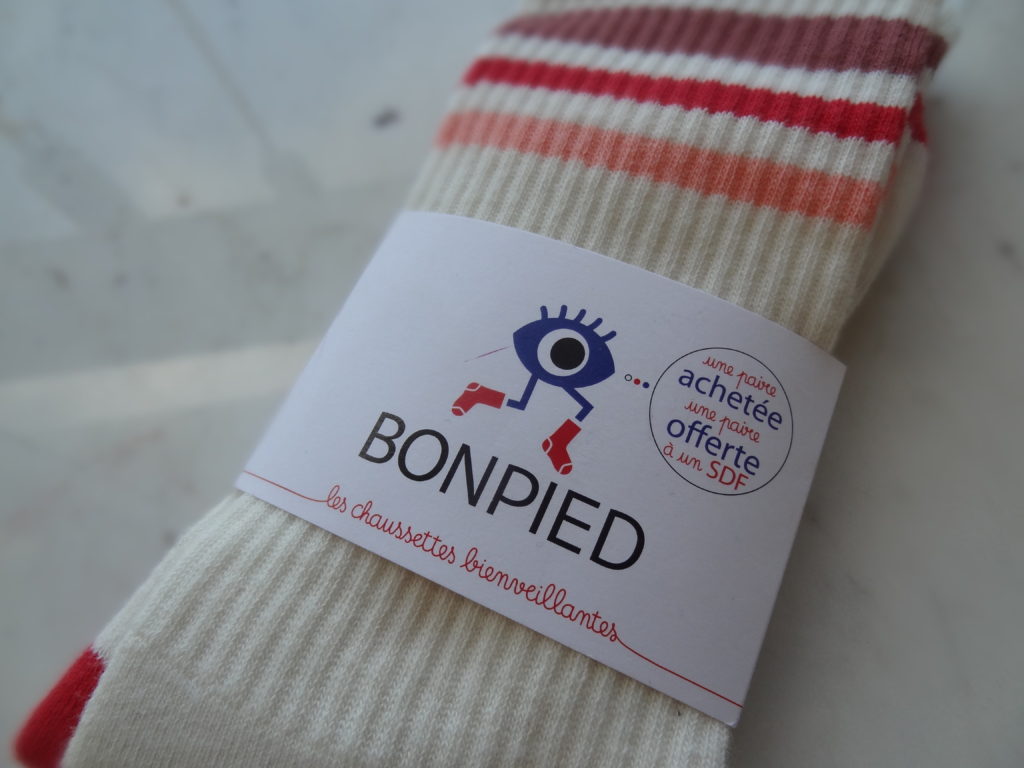 Bon Pied – chaussettes trendy et solidaires