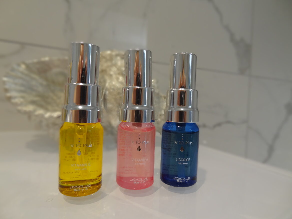 V10 Plus - des sérums sur mesure - cosmétique japonaise