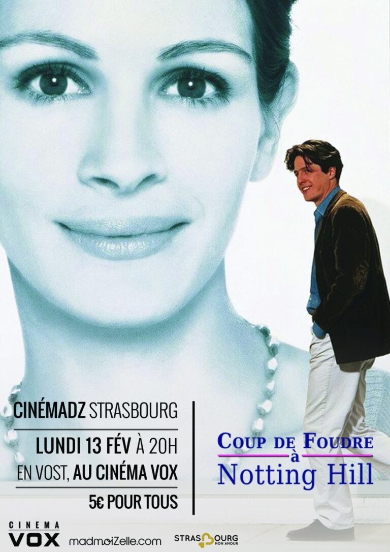 Chanson Coup De Foudre à Notting Hill Affiche – coup de foudre à Notting Hill – Hugh Grant et Julia Robert