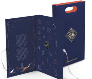 Calendrier de l'avent Manufacture Cluizel - chocolatier Michel Cluizel