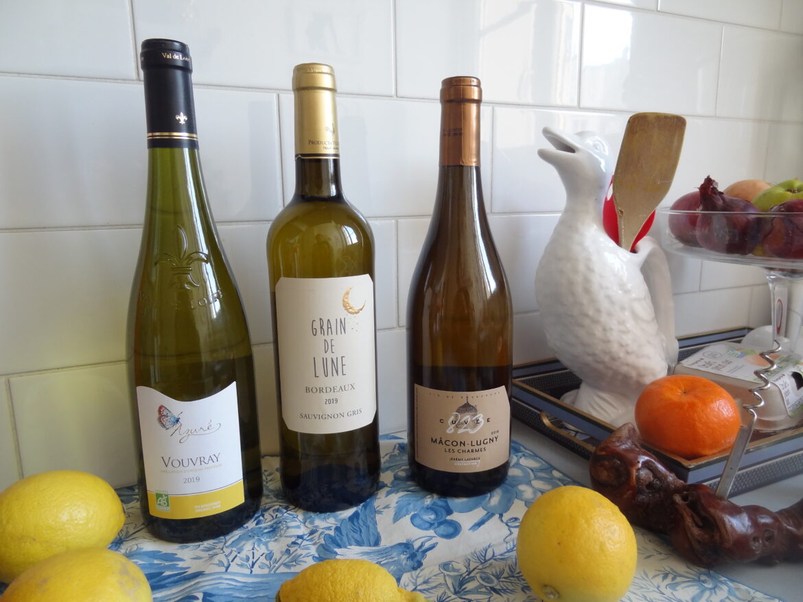 Sélection de vins blancs - accords mets et vins pour les Fêtes