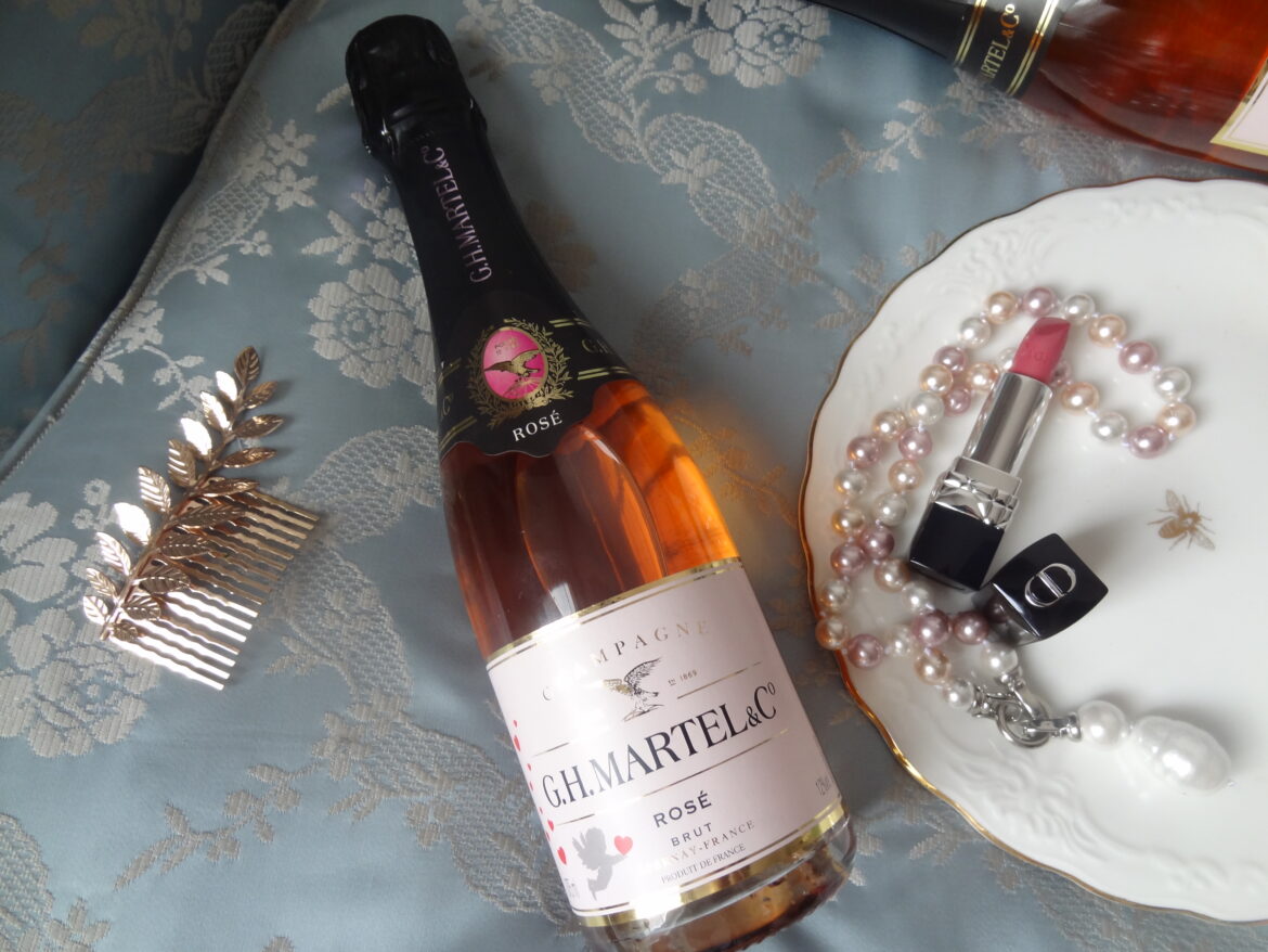 Cupidon by GH Martel - Cuvée brut rosé – un Champagne idéal pour la Saint Valentin