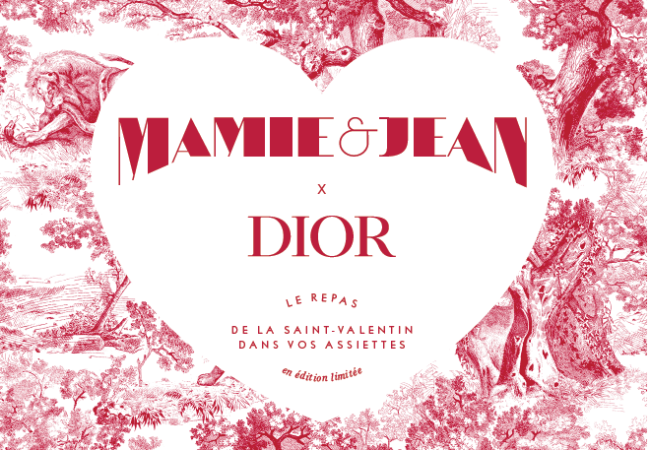 Saint Valentin – un dîner signé Jean Imbert et Maison Dior