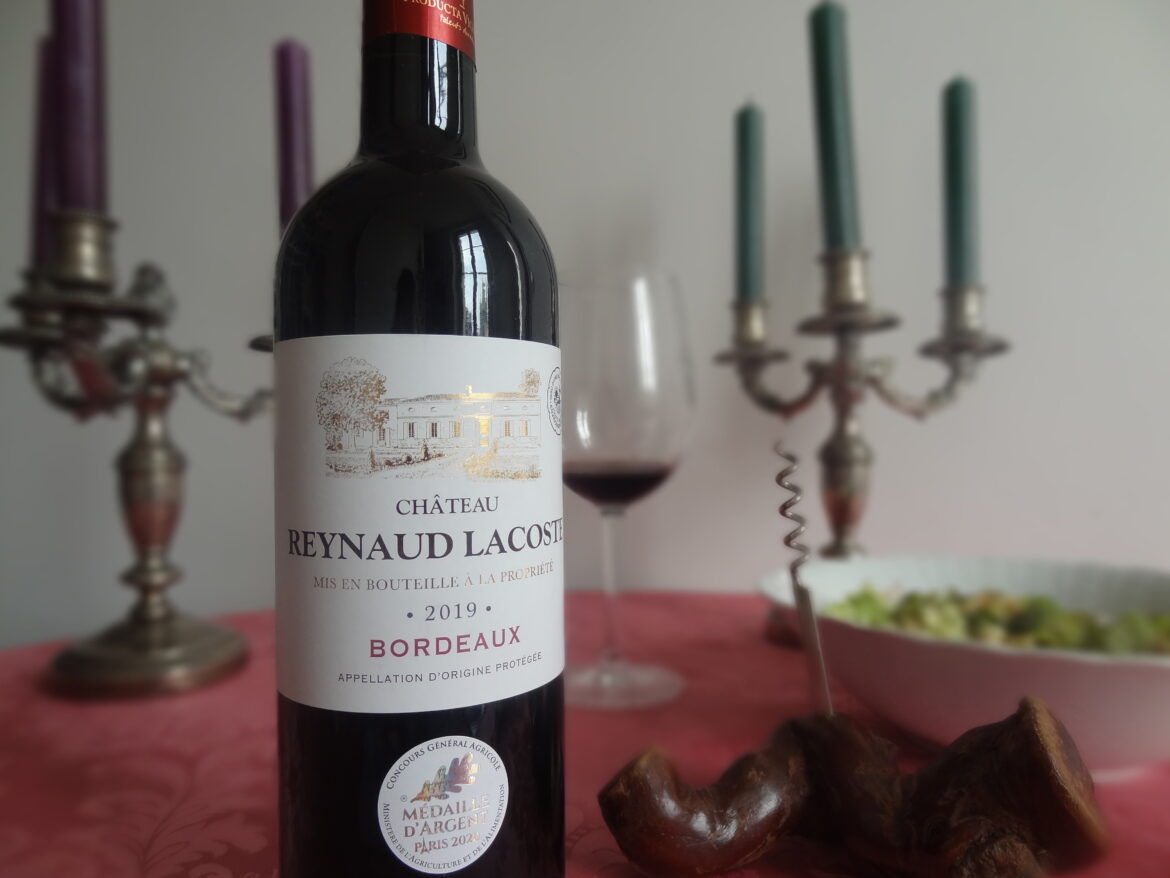 Château Reynaud Lacoste 2019 - un Bordeaux de caractère