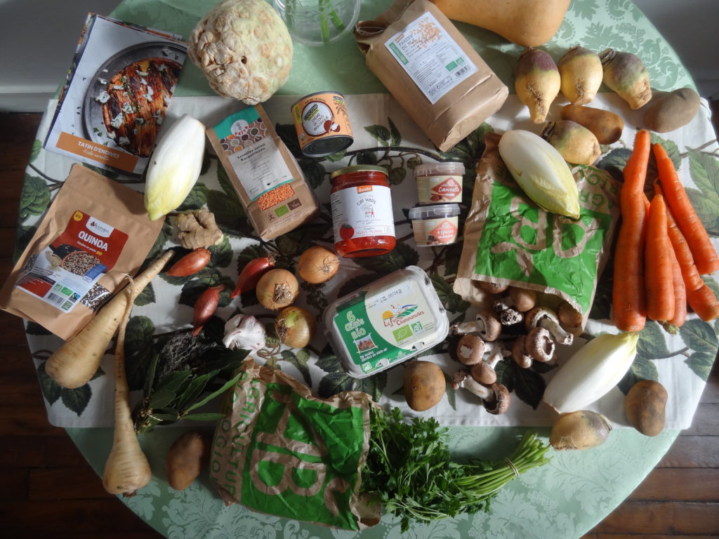 Le Campanier - livraison de paniers bio - box 5 recettes pour cuisiner de saison