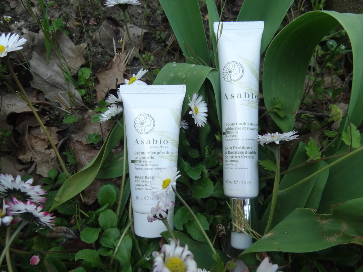 Asabio - les cosmétiques bio au chanvre et CBD pour une peau apaisée