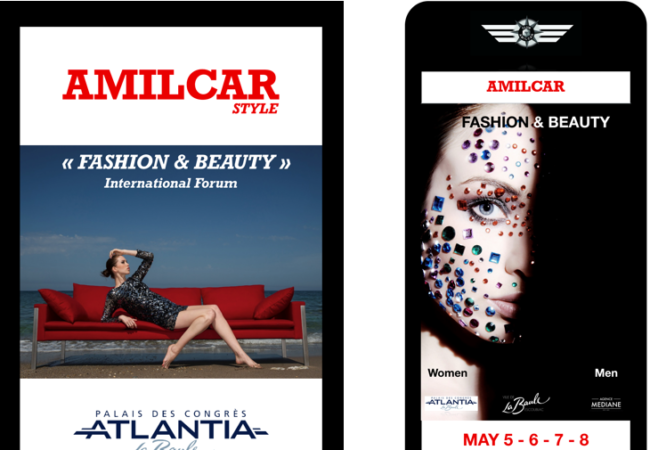 Amilcar Style Magazine – Forum International de la Mode et de la Beauté – Atlantia La Baule