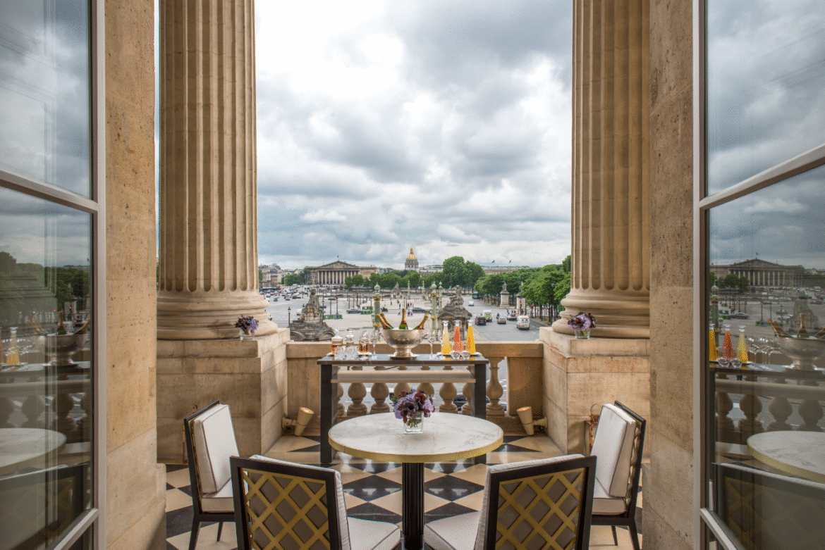 Hotel de Crillon - La terrasse Marie-Antoinette