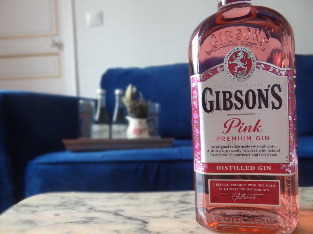 Gibson's Pink - le Premium Gin aux notes de pétales de rose et de fraise