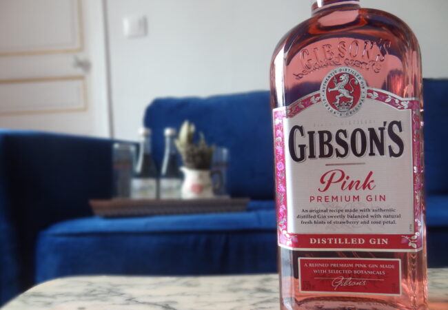 Gibson’s Pink – le Premium Gin aux notes de pétales de rose et de fraise