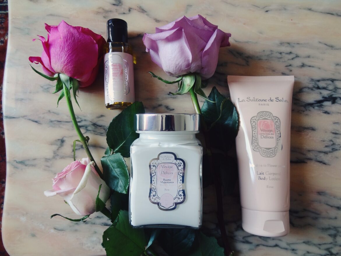 La Sultane de Saba - Voyage sur la route des Délices - soins pour le corps à la rose