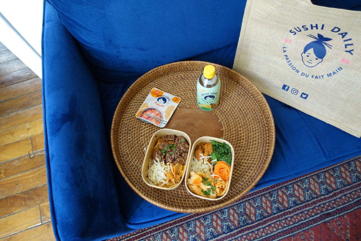 Sushi Daily ajoute des plats coréens à sa carte - bibimbap et kimchi nodules