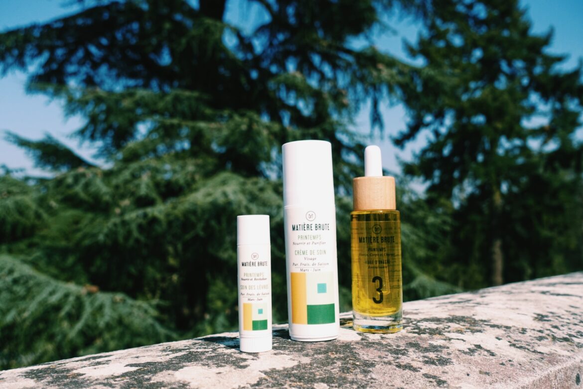 Matière Brute présente sa cure de printemps - primeur de la beauté