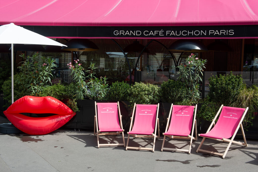 Fauchon La Plage - La belle terrasse estivale du Grand Café Fauchon 