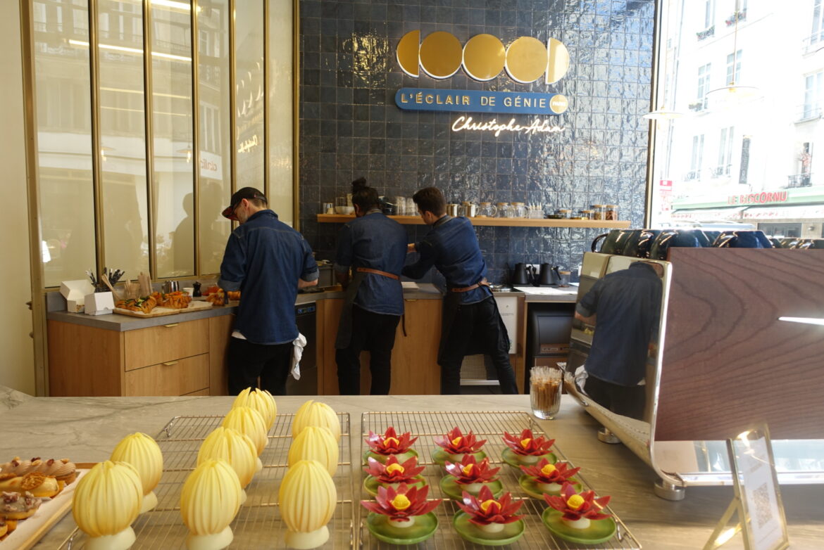 Christophe Adam célèbre les 10 ans de l'Eclair de Génie et ouvre son Coffee shop