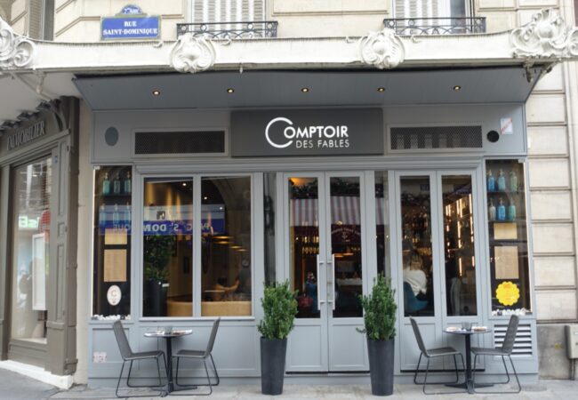 Le Comptoir des Fables – l’élégant restaurant et bar à cocktails de la rue Saint Dominique