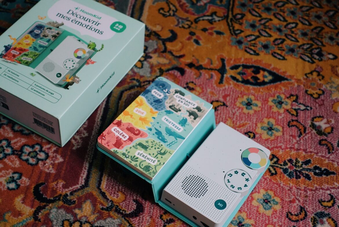Hoomkid - livre audio pour aider les enfants à gérer leurs émotions
