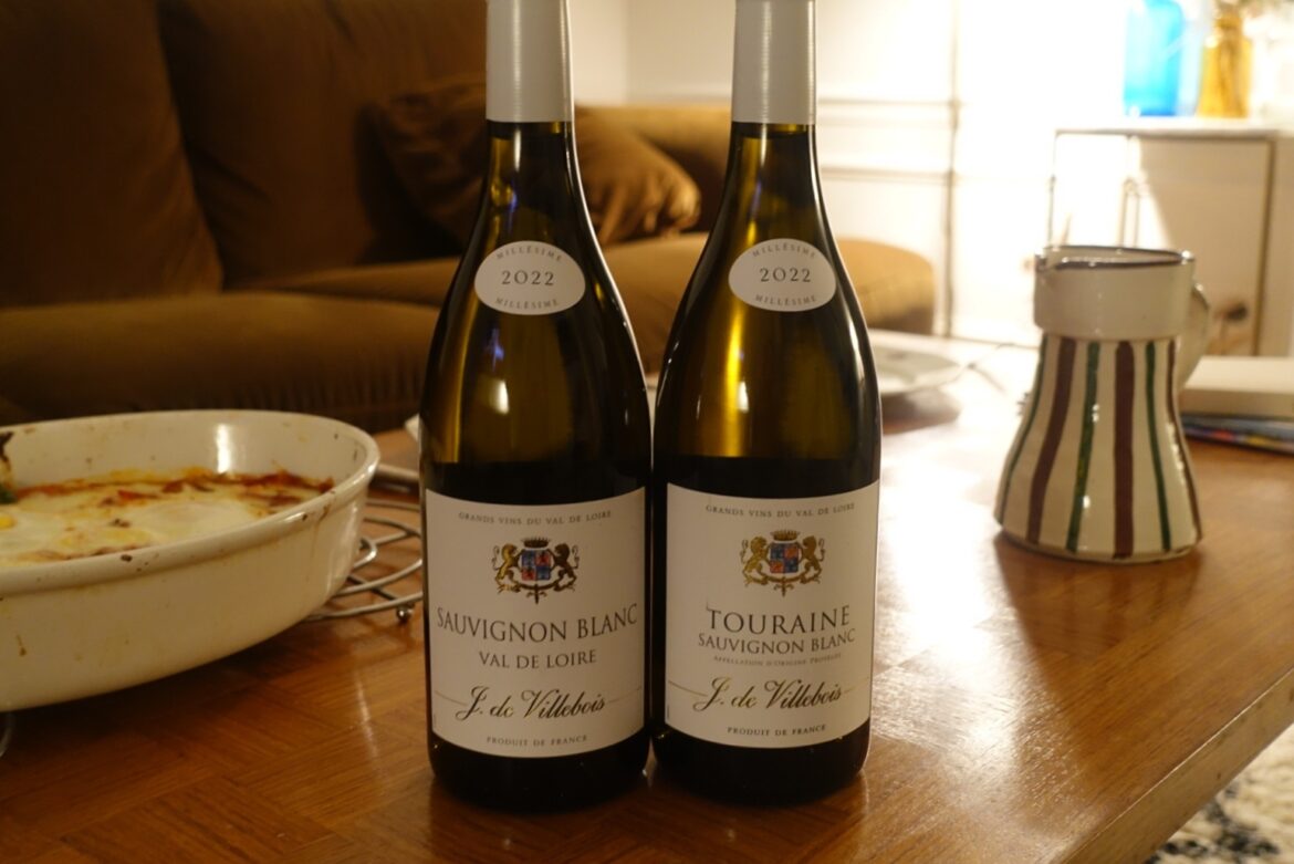 Domaine J. de Villebois présente ses cuvées IGP Val de Loire et Touraine Sauvignon blanc