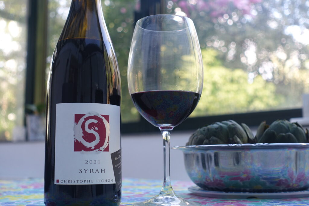 Domaine Christophe Pichon, IGP Syrah 2021, le vin fruité des collines Rhodaniennes