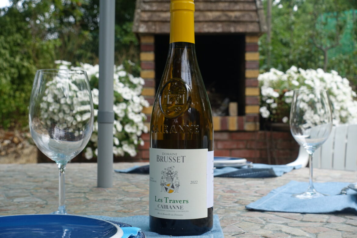 Cairanne blanc, Les Travers 2022 du Domaine Brusset