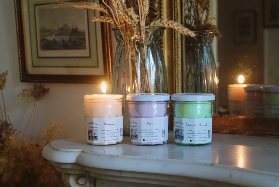 Bougies de Charroux - les bougies parfumées labelisées RAL produites à la main en Auvergne