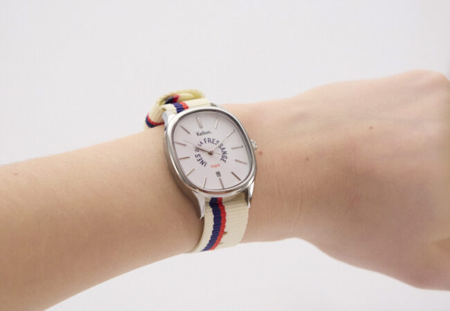 Inès de la Fressange présente sa collection de montres en collaboration avec Kelton !