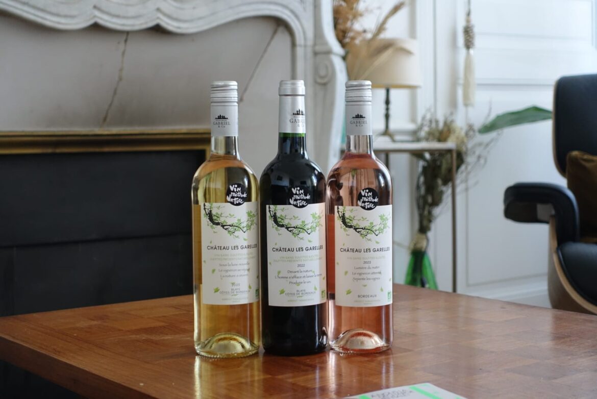 Vignobles & Gabriel présente ses 3 cuvées Château Les Garelles