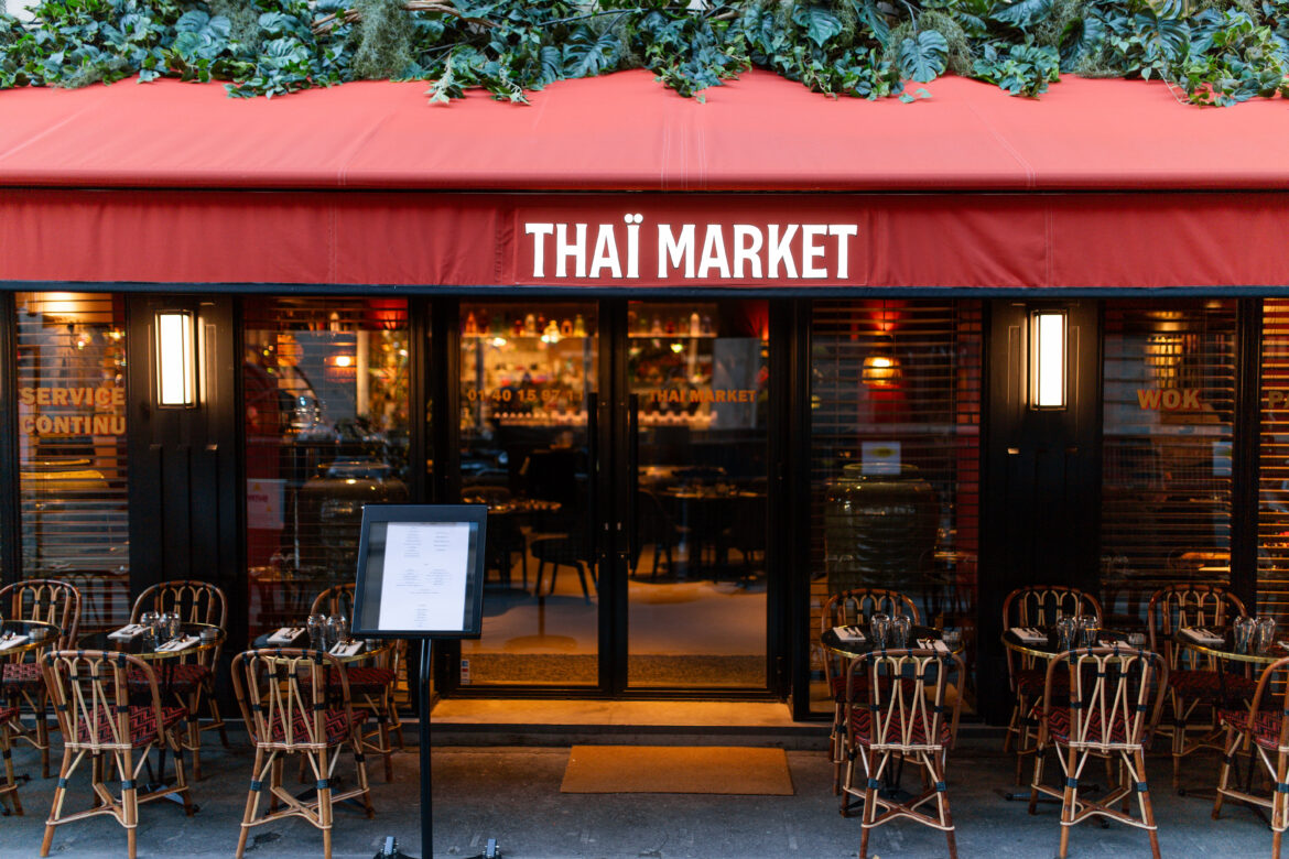 Thaï Market, le restaurant thaïlandais chic de la rue Saint Honoré