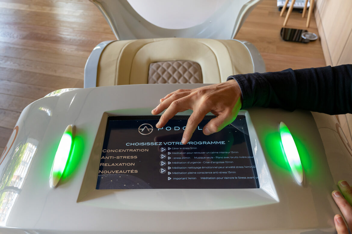 Podcalm, la capsule multisensorielle qui révolutionne le bien-être
