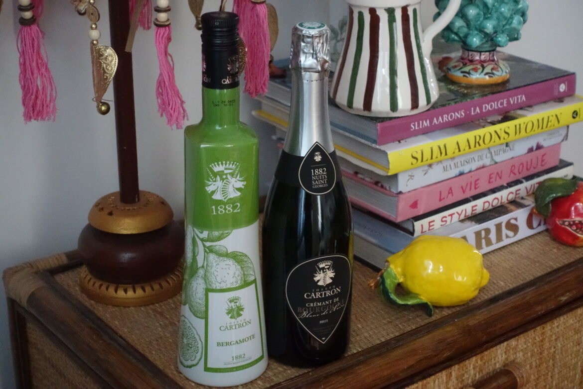 Joseph Cartron présente son exquise liqueur de Bergamote